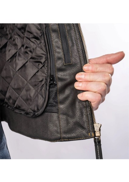 Tuscadero 3 Korumalı Kadın Motosiklet Montu Siyah indirimleri