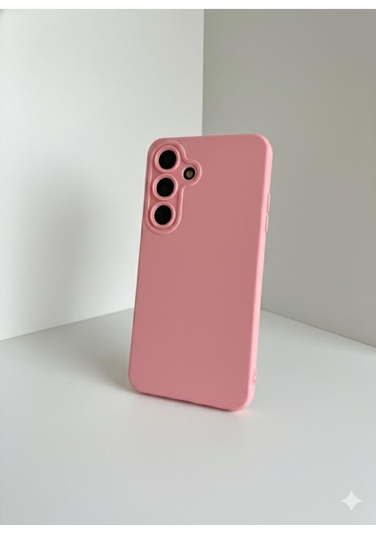 Samsung Galalaxy S25 Kılıf Lansman Kamera Korumalı Içi Kadife Yumuşak Renkli Silikon Mat Hisli