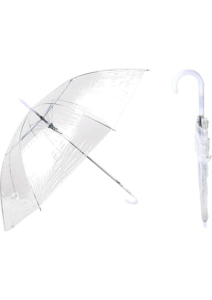 Renkli Şeffaf Açılır Kapalı Yağmur Koruyucu Şemsiye, Pratik ve Şık Tasarım fiyatları