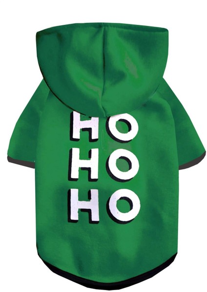 Hohoho Yeşil Polarlı Küçük Irk Köpek Sweatshirtü