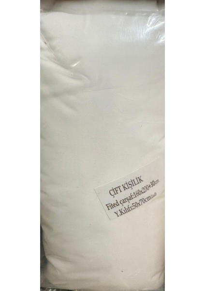 Pamuklu Lastikli Çarşaf ve 2 Adet Yastık Kılıfı modelleri