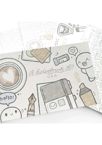 x The Coffee Monster Helen Wang Forgotten Iced Coffee Blotter Paper Kurutma Kağıdı fırsatları