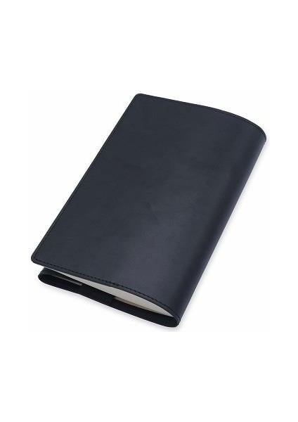 Limited Edition Hand Made Deri Kitap & Defter Kılıfı Siyah