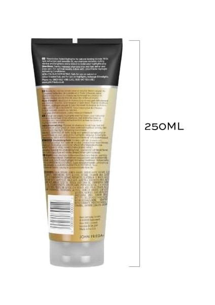John Frieda Sheer Blonde Sarı Saçlara Özel Cansız ve Solmuş Işıltılar Için Renk Canlandırıcı Şampuan 250 ml modelleri