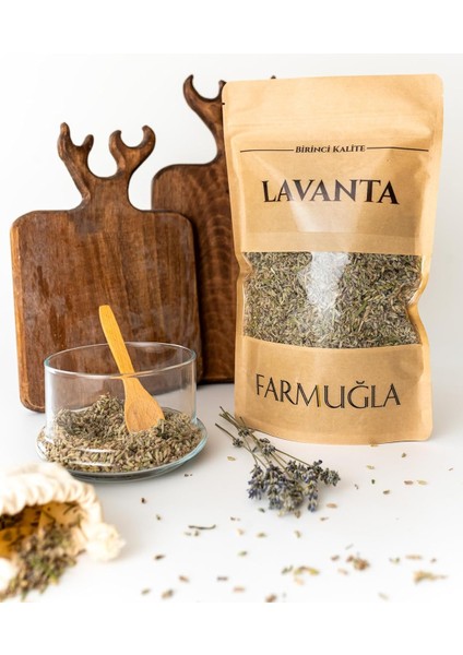 Lavanta Kurusu 100G. Dolapları, Çekmeceleri ve Ortama Güzel Koku Yayar ve Sakinleştirir, Ev ve Ofis Için Saf, Güçlü, Kokulu Lavanta Çiçekleri