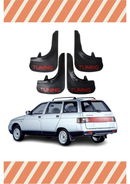 Lada Vega Stw Tüm Kasalar Tunıng Yazılı 4'lü Tozluk Çamurluk Paçalık