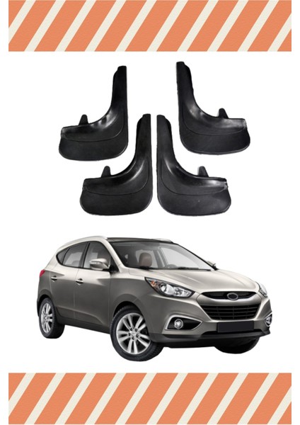 Hyundai Ix 35 Tüm Kasalar 4'lü Tozluk Çamurluk Paçalık