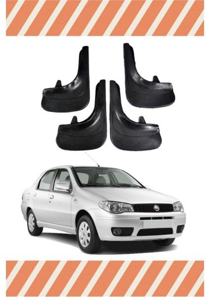 Fiat Albea Hb-Sedan 4'lü Tozluk Çamurluk Paçalık