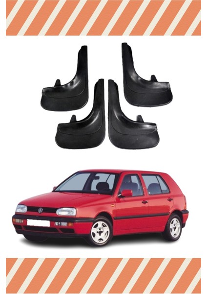 Volswagen Gol 3 Tüm Kasalar 4'lü Tozluk Çamurluk Paçalık