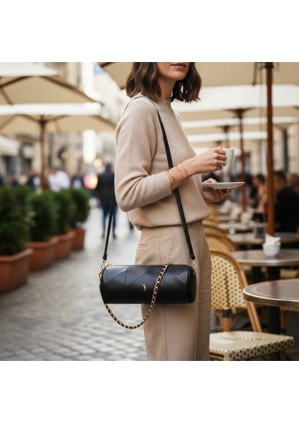 Solera – Zincir ve Deri Askılı Kol & Omuz Çantası