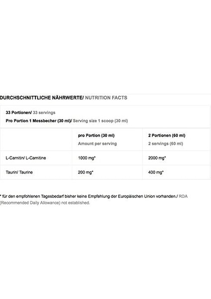 Hardline Nutrition L-Karnıtın Sıvı Limon Aromalı, 1000 ml 1 Paket fiyatları