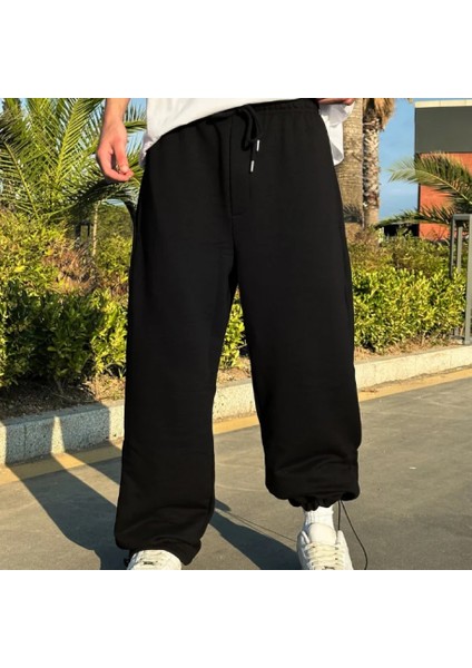 Premium Kışlık Ayarlanabilir Paça Oversize Eşofman Altı modelleri