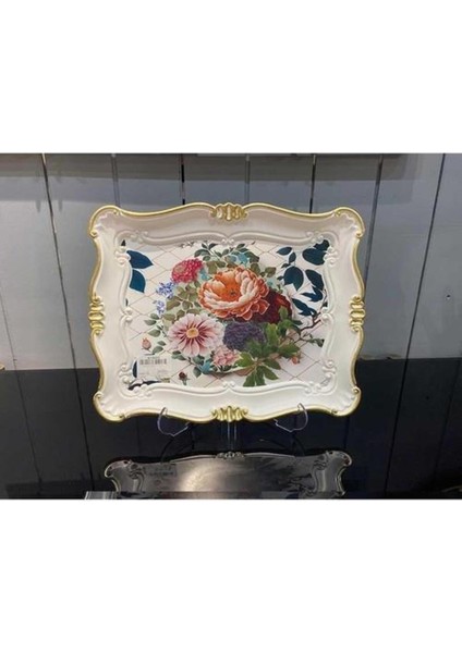 Turuncu Şakayık Tepsi