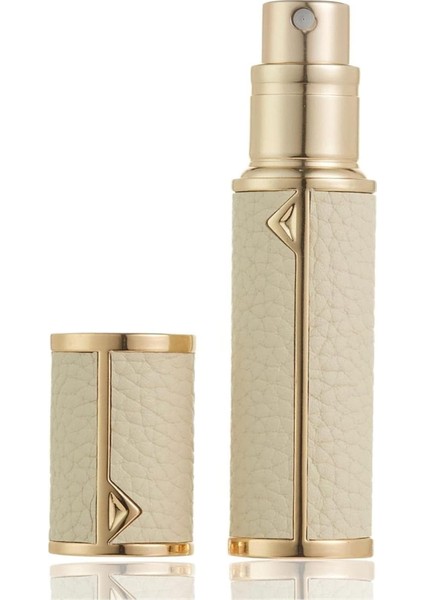 Aputue Parfüm Atomizer, Taşınabilir Yeniden Doldurulabilir 5ml Mini Parfüm Şişesi, Seyahat ve Günlük Kullanım Için Püskürtmeli Boş Parfüm Şişesi (Beyaz)