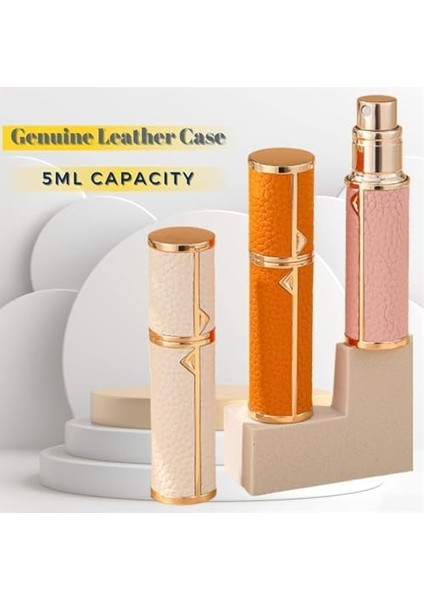 Aputue Parfüm Atomizer, Taşınabilir Yeniden Doldurulabilir 5ml Mini Parfüm Şişesi, Seyahat ve Günlük Kullanım Için Püskürtmeli Boş Parfüm Şişesi (Beyaz) modelleri