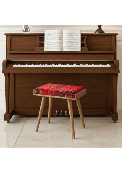 Ahşap Yatak Odası Tabure, Ceviz Çalışma ve Piano Sandalyesi, Yatak Odası Bankı indirimleri