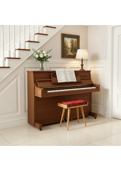 Ahşap Yatak Odası Tabure, Ceviz Çalışma ve Piano Sandalyesi, Yatak Odası Bankı