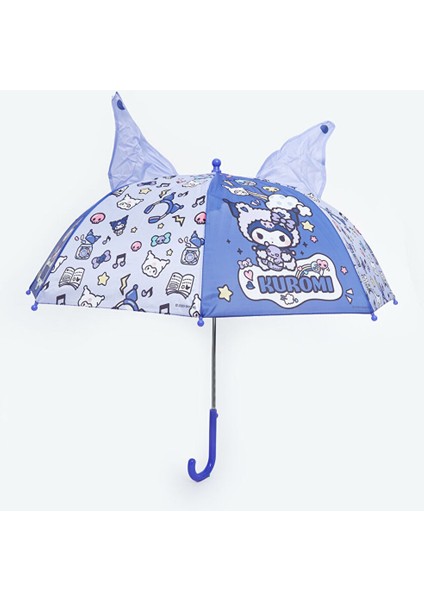 Renkli Kuromi Desenli Çocuk Şemsiye, Şık ve Neşeli Tasarım