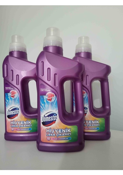 Hijyenik Sıvı Leke Çıkarıcı Tüm Çamaşırlar 1000 ml 3 Adet modelleri