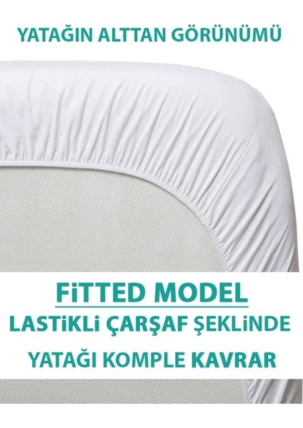 %100 Pamuk Sıvı Geçirmez Bebek ve Çocuk Yatak Koruyucu Alez Park Beşik Kreş Anaokulu Alezi 50 x 90 fırsatları