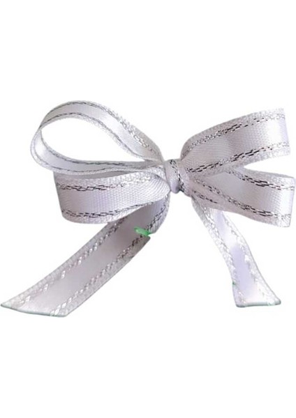 19 Adet Beyaz, Yılbaşı Çam Ağacı Fiyonk Kurdele. Yeni Yıl Noel Parti Dekorasyon Süsleri fırsatları