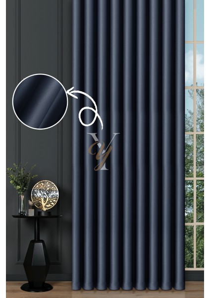 Blackout Fon Perde V-2032 Indigo