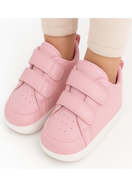 Ilk Adım Düz Cırt Cırtlı Ortapedik Rahat Ayakkabı