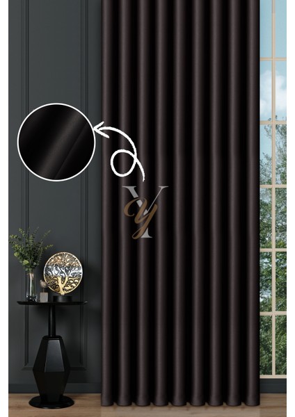 Blackout Fon Perde V-2040 Siyah
