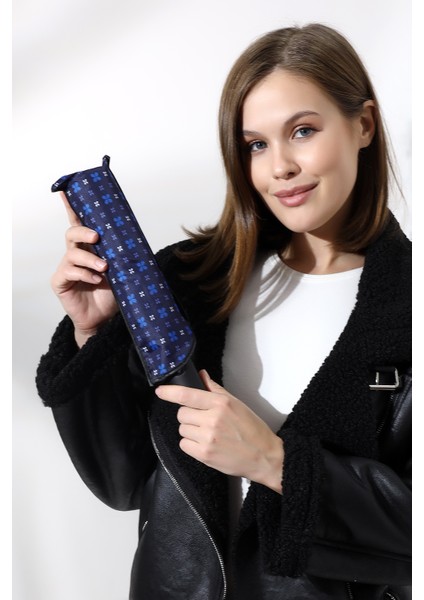 Lacivert Otomatik Fonksiyonlu Şemsiye, Dayanıklı Fiber Tel, Şık Tasarım indirimleri