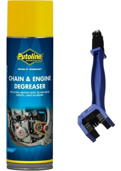 500 ml Aerosol Putoline Zincir ve Motor Temizleyici+Fırça