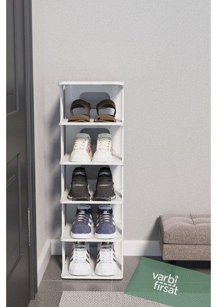 5 Katlı Ayakkabılık - Portatif Ayakkabı Standı