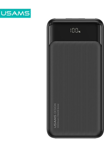 CD198 10000 Mah Powerbank | 3 Çıkışlı (2×usb + Type-C) | LED Dijital Ekranlı | Hızlı Şarj Destekli Taşınabilir Şarj Cihazı