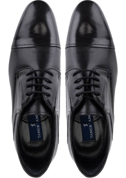 Erkek Hakiki Deri Siyah Klasik Ayakkabı 16 2394 Erk Ayk SK25-26 Sıyah indirimleri