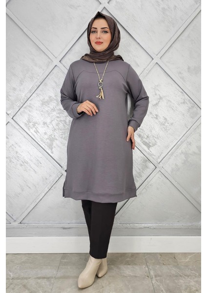 Kadın Kolye Detaylı Tesettür Tunik modelleri