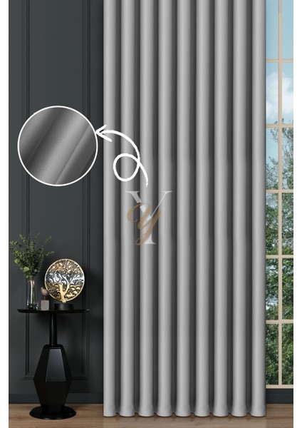 Blackout Fon Perde V-2021 Silver