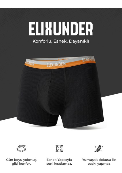 6'lı Erkek Boxer Glad And Comfortable Terletmez Nefes Alabilen Pamuklu Boxer fiyatları