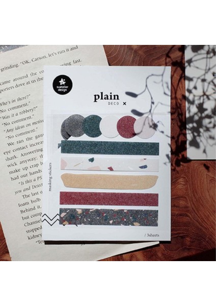 Deco Sticker Plain Label Stickers 1635 Plain 31 fiyatları