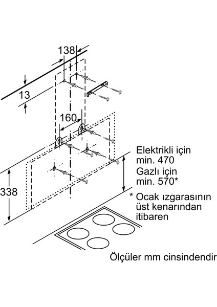 LC95KA270T IQ300 Duvar Tipi Davlumbaz 90 cm fırsatları
