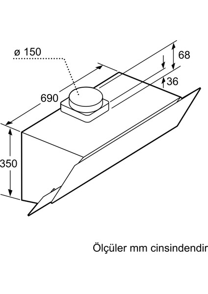 LC95KA270T IQ300 Duvar Tipi Davlumbaz 90 cm indirimleri