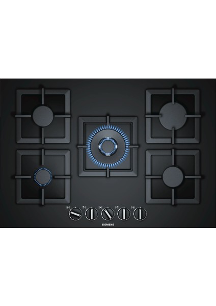 EP7A6QB20 IQ500 Gazlı Ocak 75 cm Sert Cam