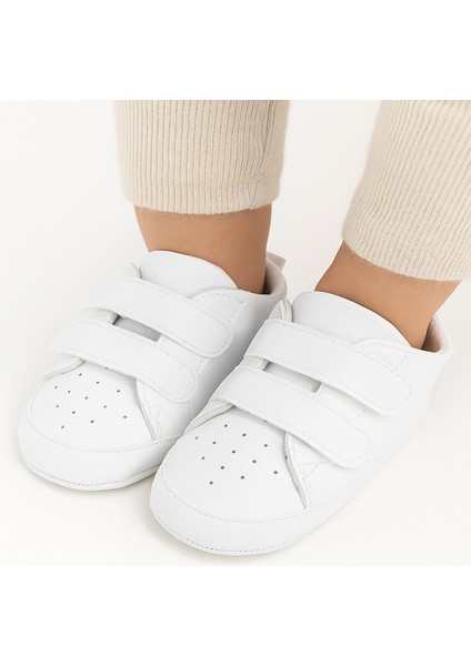 Ilk Adım Düz Cırt Cırtlı Ortapedik Rahat Ayakkabı
