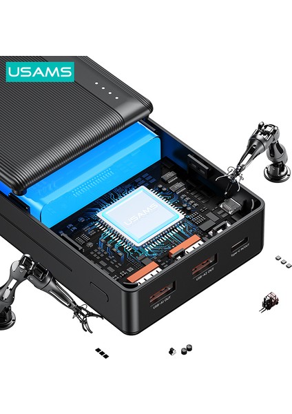 CD203 10000 Mah Powerbank | 20W Pd + Qc3.0 Hızlı Şarj | Type-C & USB Çıkışlı | LED Dijital Ekranlı Taşınabilir Şarj Cihazı fırsatları