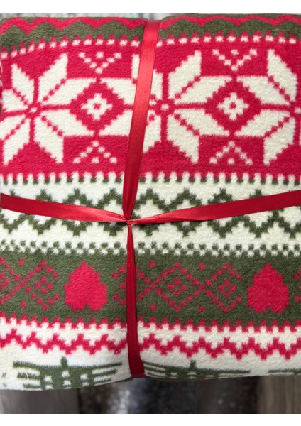 Akrilik ve Yün Karışımlı Battaniye -Tek Kişilik ve Çift Kişilik - Yılbaşı Battaniyesi modelleri