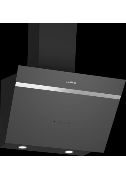 LC66KPJ70T IQ300 Duvar Tipi Davlumbaz 60 cm Şeffaf Gri Baskılı Cam