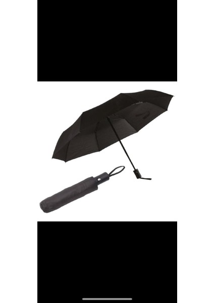 Katlanabilir Otomatik Unisex Siyah Şemsiye, Şık ve Pratik Kullanım fırsatları
