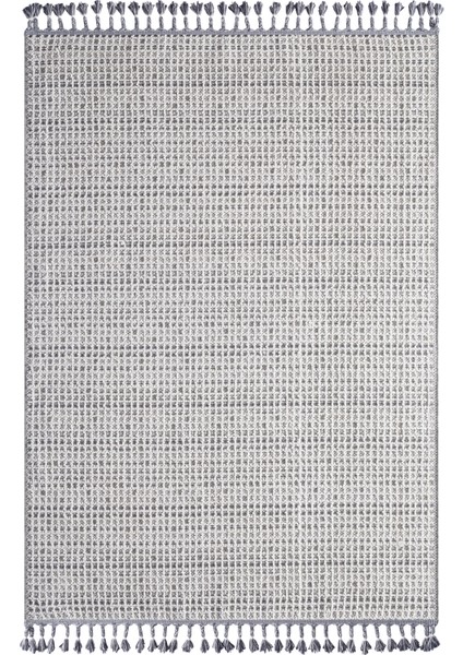 Fez 3026 Krem Halı Iskandinav Bukle Dokuma Serisi Salon Oturma Yatak Odası Yolluk Kesme Halısı