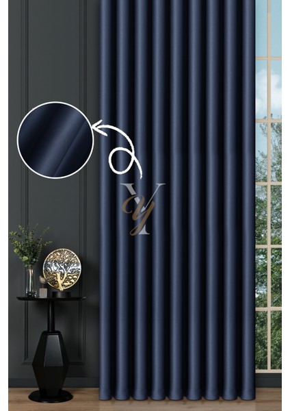 Blackout Fon Perde V-2034 Saks Mavisi