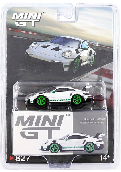 827 1/64 Porsche 911 (992) Gt3 Rs Tribute To Carrera Rs Package - Blister Paket