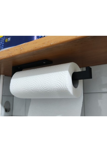 Dolap Altı Kağıt Havlu Tutucu & Kağıt Havluluk– Çoklu Renk Seçeneği