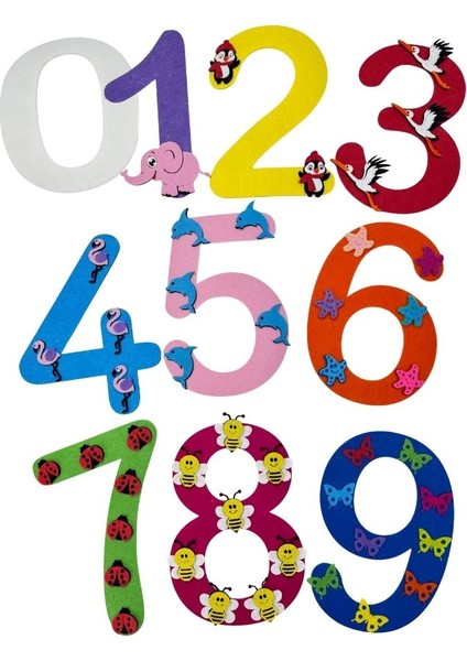 Figürlü Rakamalar (30 Cm)